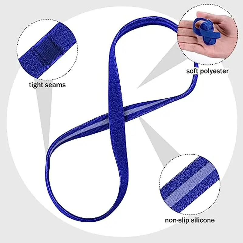 Hemiks 6 cerchietti per capelli da uomo, 6 colori, fascia elastica per ragazzi, sport, antiscivolo, per bambini, per yoga, calcio, jogging miniatura 3