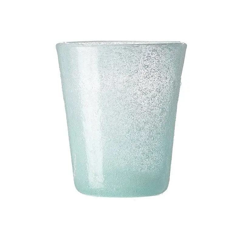 Bicchiere Glass Azzurro Ml 260 - Henriette