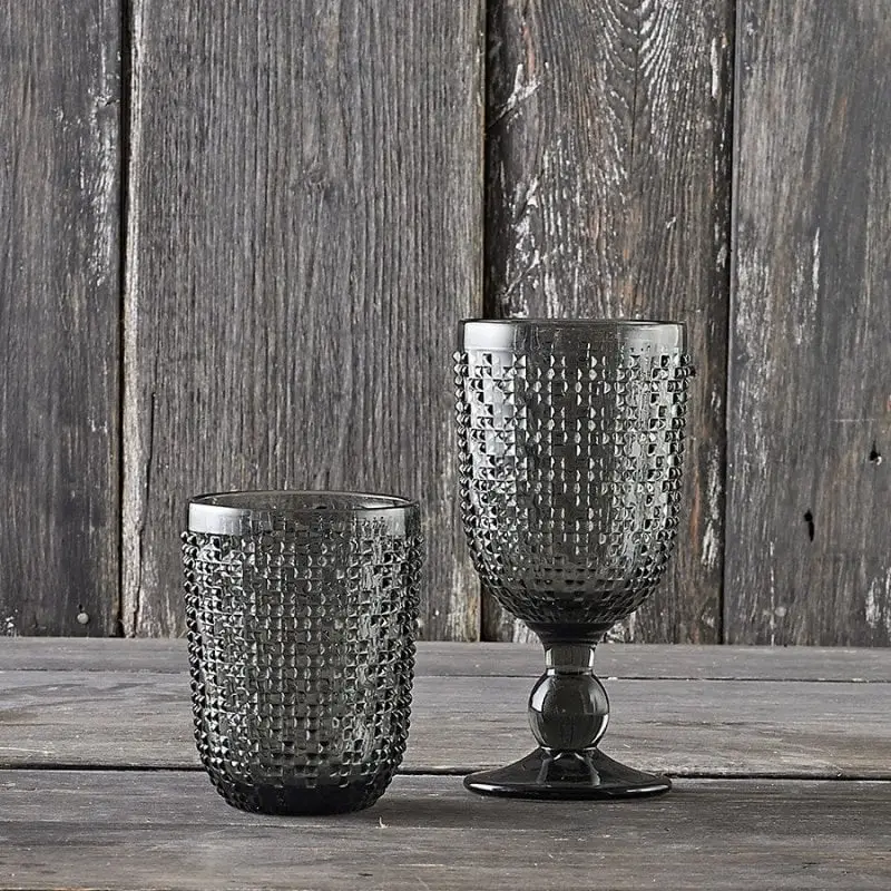 Bicchiere Ml 290 Grigio - Henriette