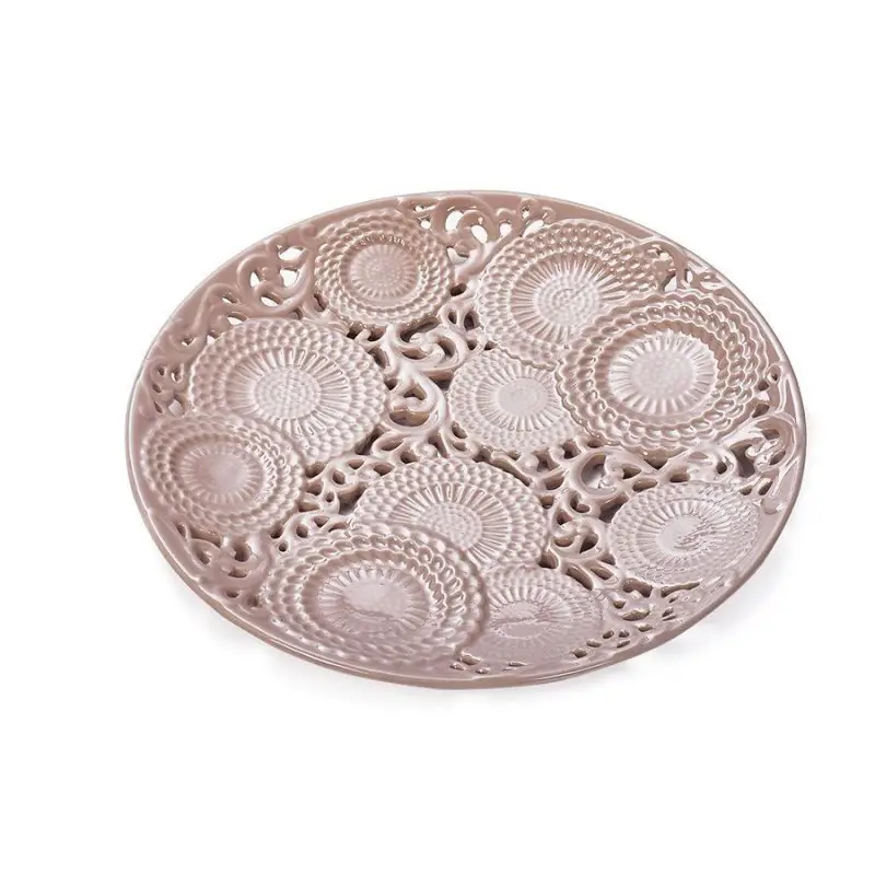 Centrotavola Rosa Ø35,5 - Henriette