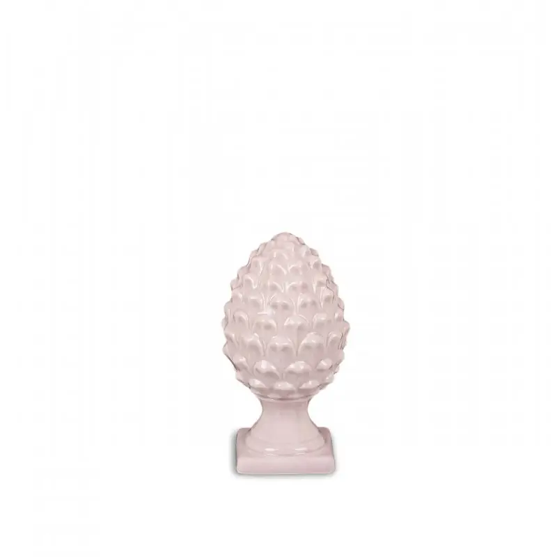 Pigna Decorativa In Ceramica H 15 Cm - Henriette