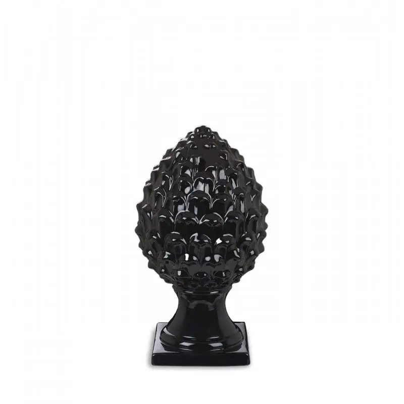 Pigna Decorativa In Ceramica - H 20 Cm - Henriette