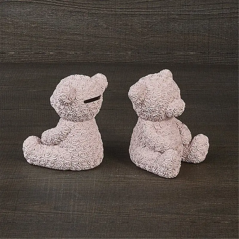 Salvadanaio Orsetto 10X12 Rosa