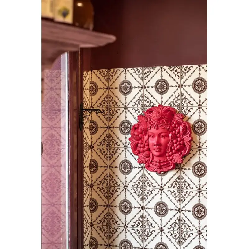 Testa Di Moro In Resina - Imori Femmina - Henriette miniatura 2