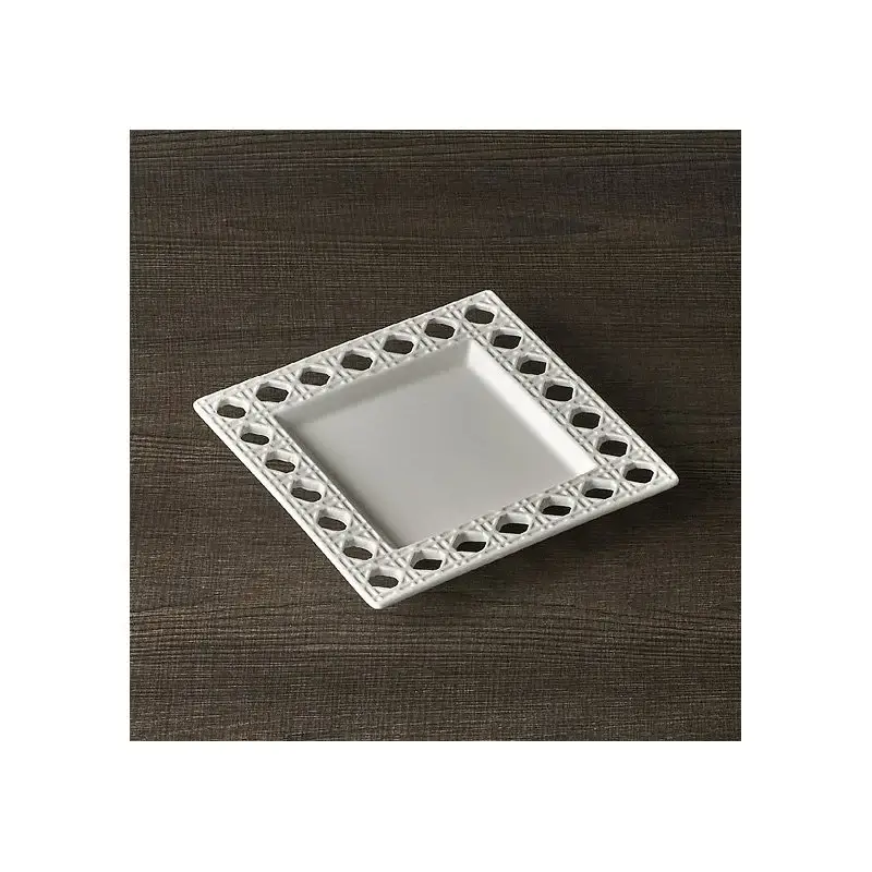Vassoio Quad - Ceramica - Bianco - Henriette