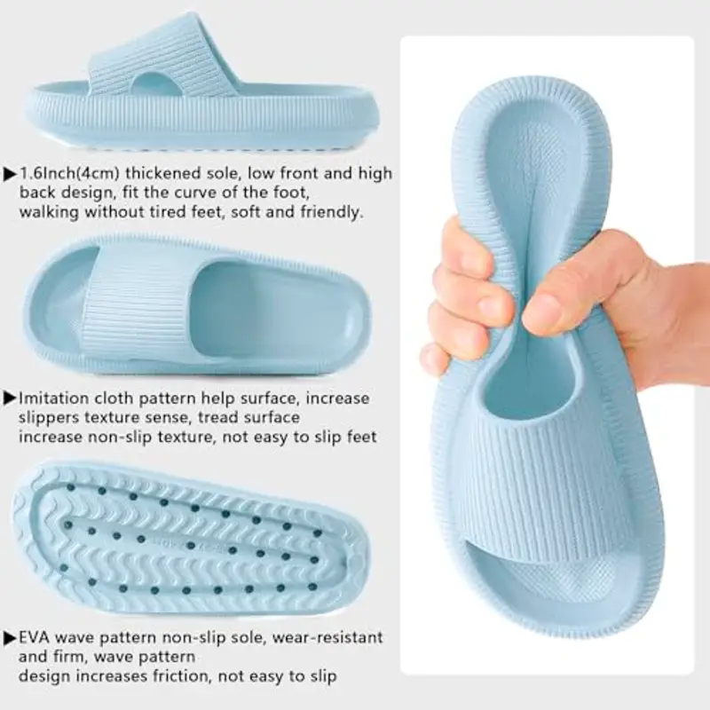 HEOAARG Pantofole Uomo Multicolore 1607579 miniatura 2