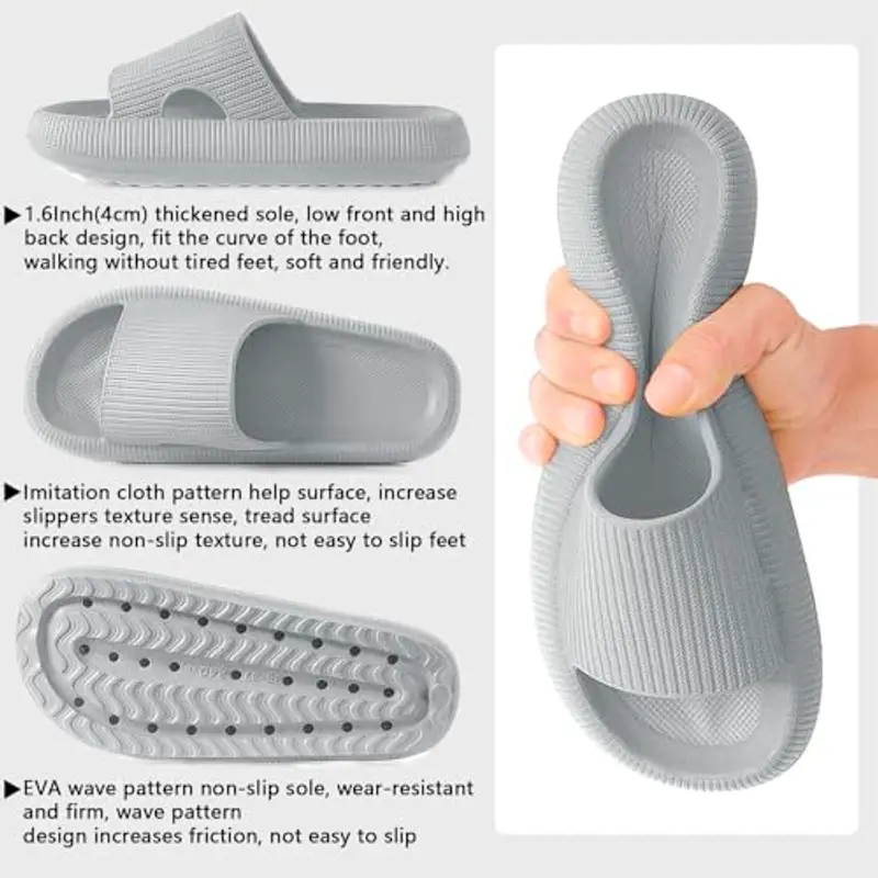 HEOAARG Pantofole Uomo Multicolore 1607575 miniatura 2