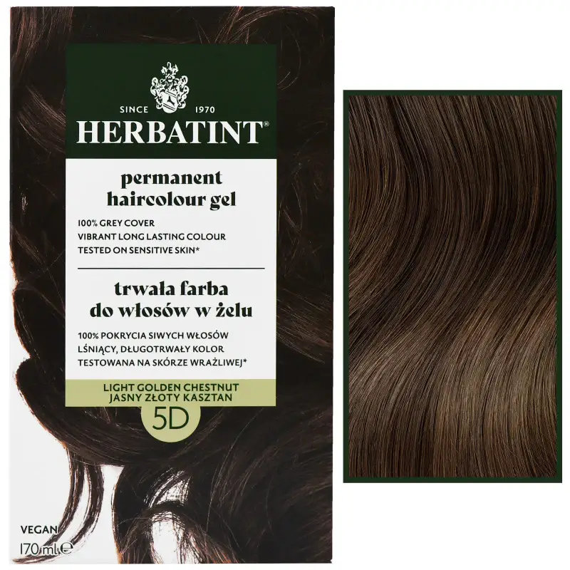 Gel Colorante Permanente per Capelli 170ml 5D