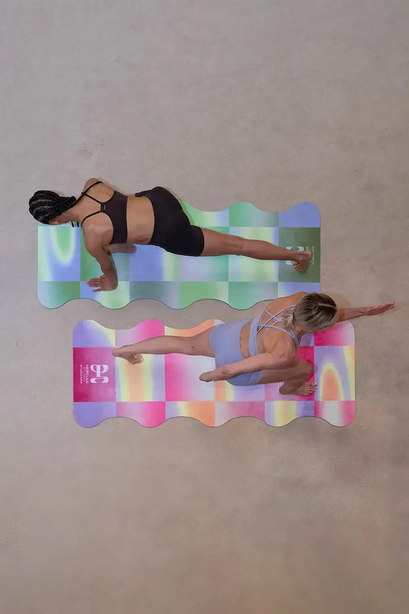 tappetino joga Tapis Mar x Leslie David 180 x 70 cm Multicolore miniatura 5