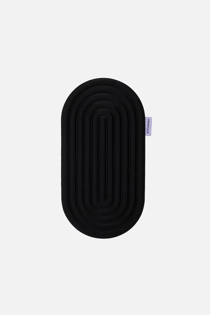 tappetino per esercizi portatile 32 x 58 x 0,8 cm colore nero