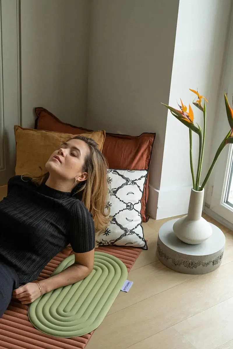 tappetino per esercizi portatile Galé Pad colore verde miniatura 4