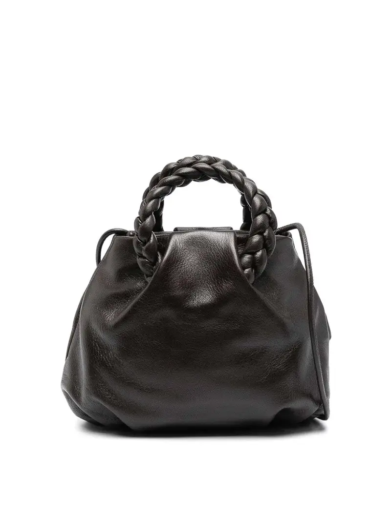 Borsa a mano Bombon media in pelle Marrone