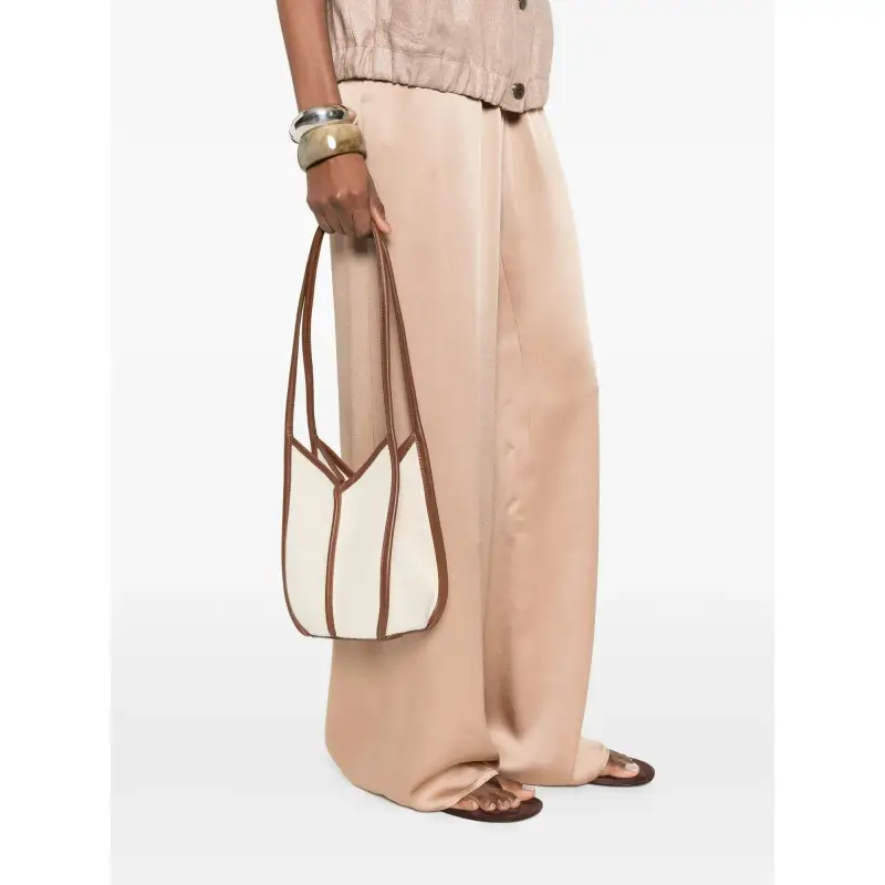 Borsa a mano Calella Bucket Canvas BEIGE miniatura 2