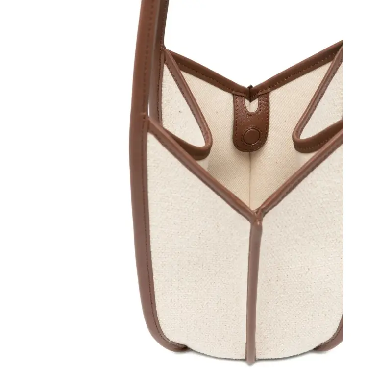 Borsa a mano Calella Bucket Canvas BEIGE miniatura 3