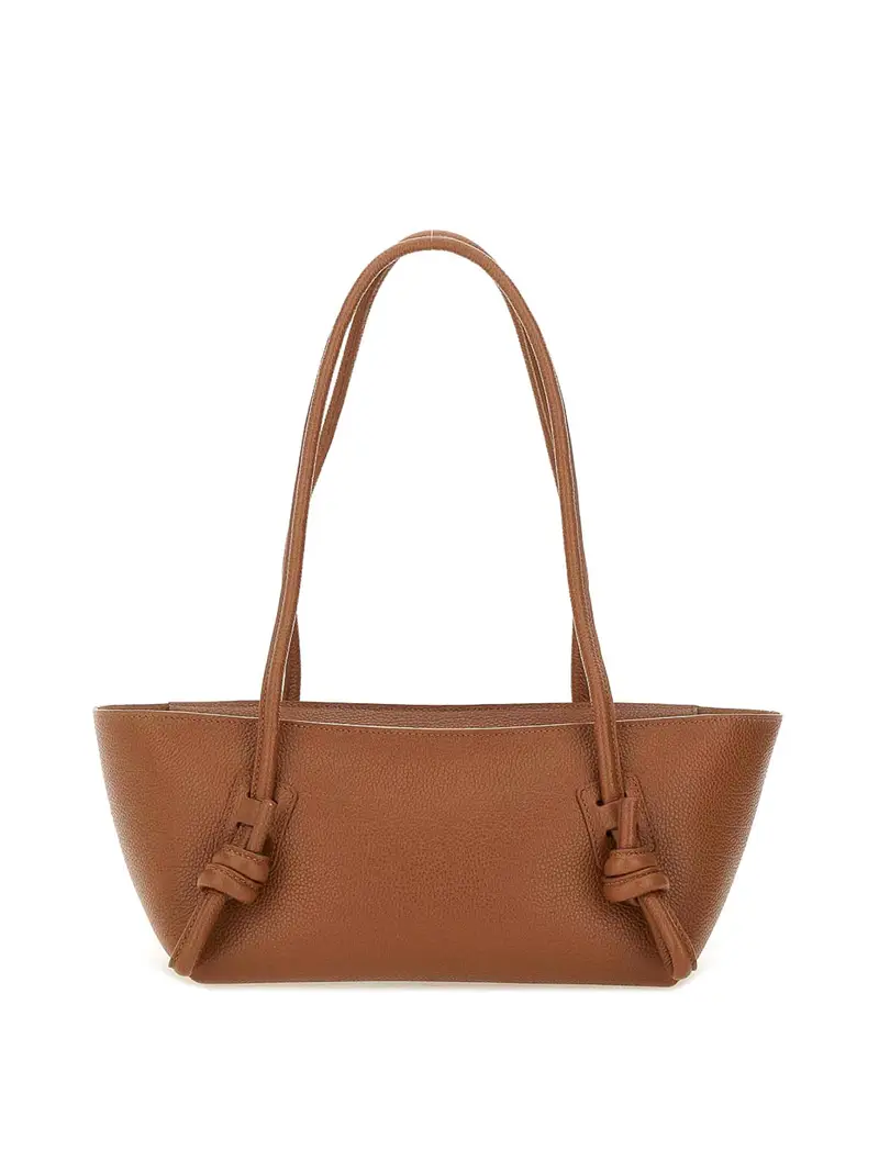 Borsa granulosa Fleca Marrone