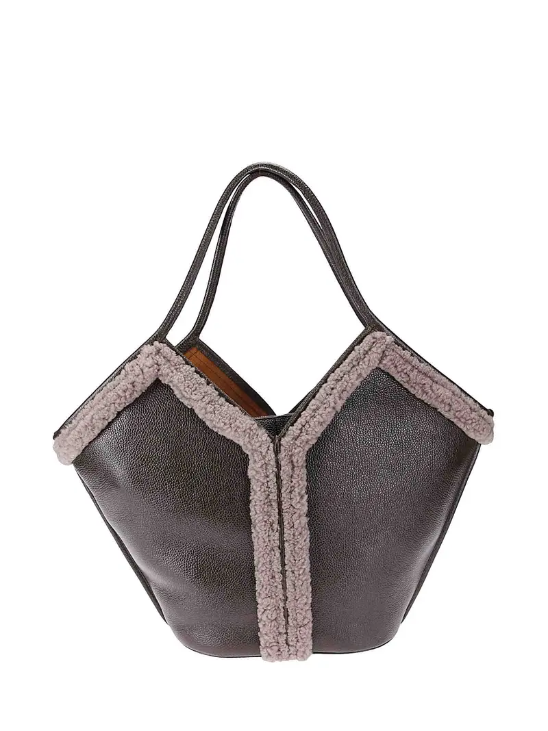 Borsa in pelle Marrone Scuro
