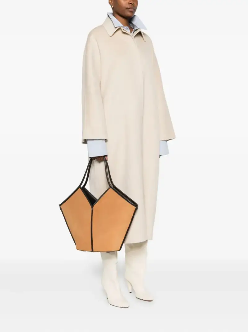 Borsa tote Suede MARRONE miniatura 3