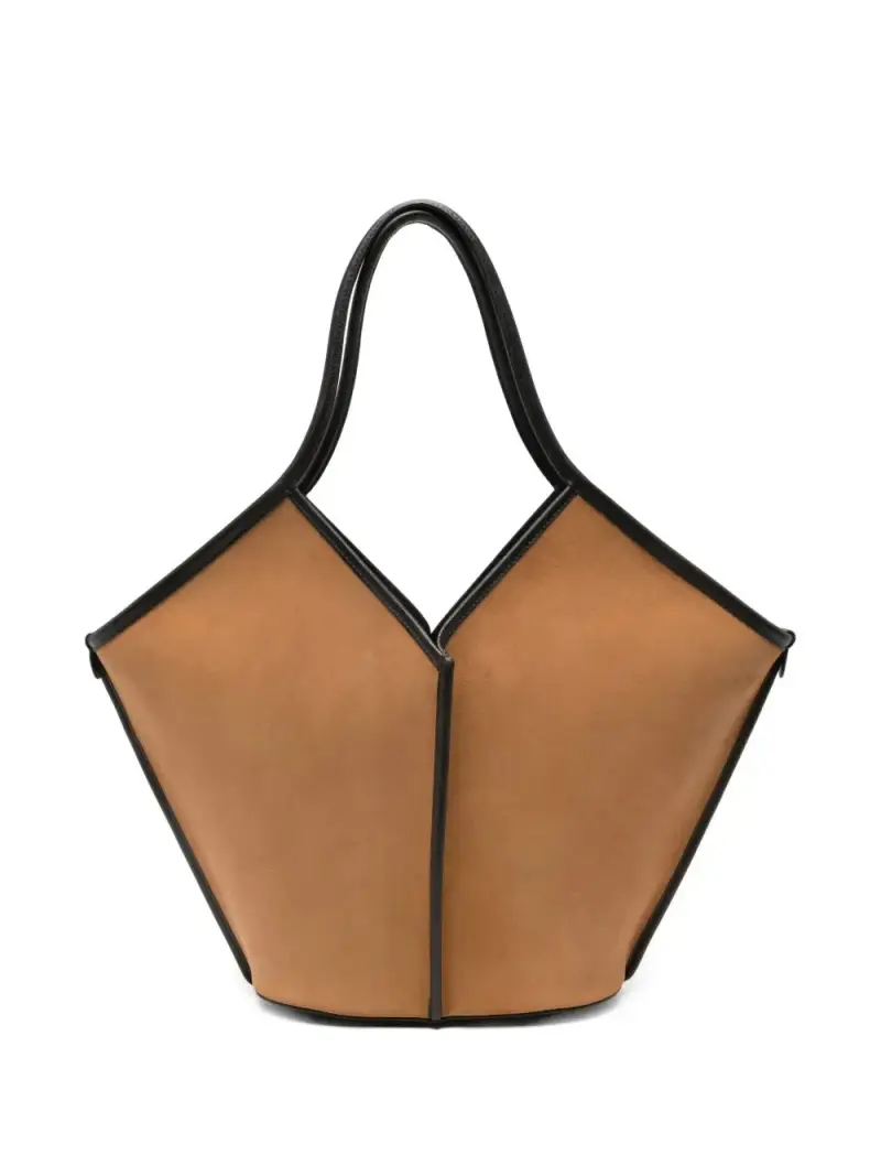 Borsa tote Suede MARRONE