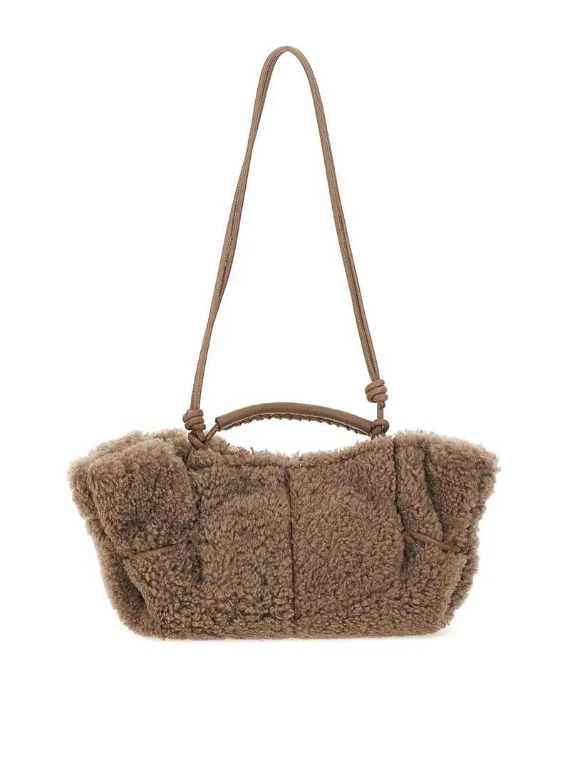 Mini borsa Arta riccia Grigio