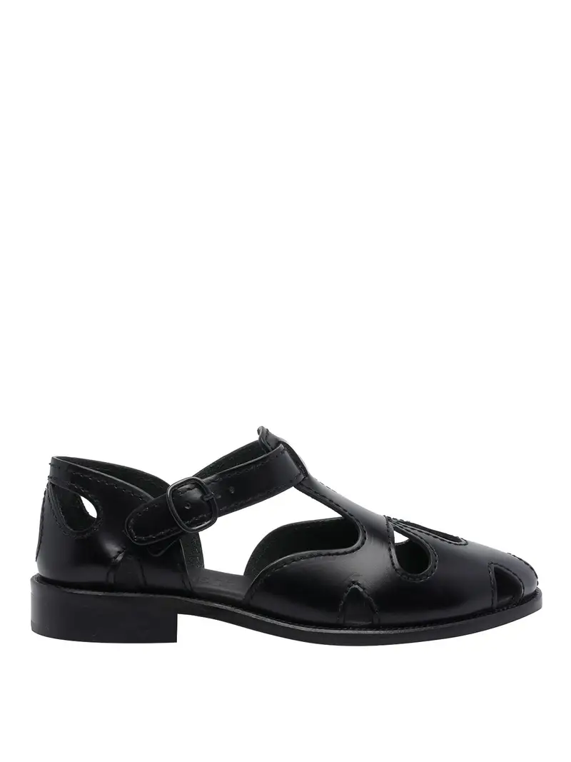 Sandali sottili Floreta neri Nero