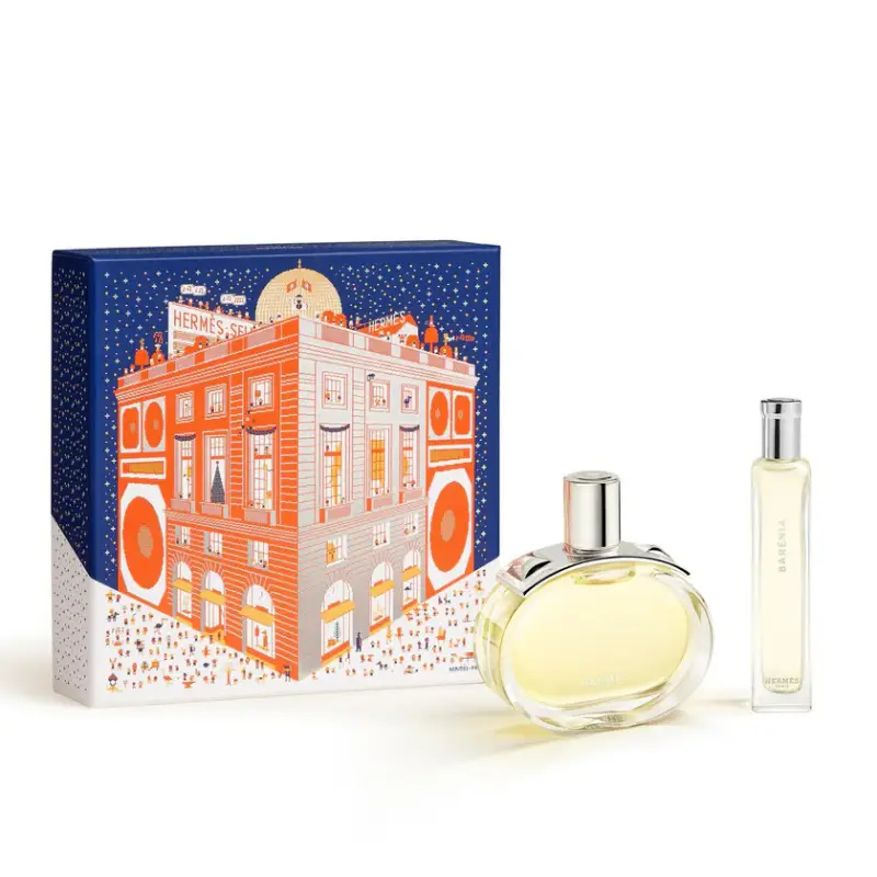 Hermès Cofanetto Barénia, Eau De Parfum, 60 Ml + 15 Ml