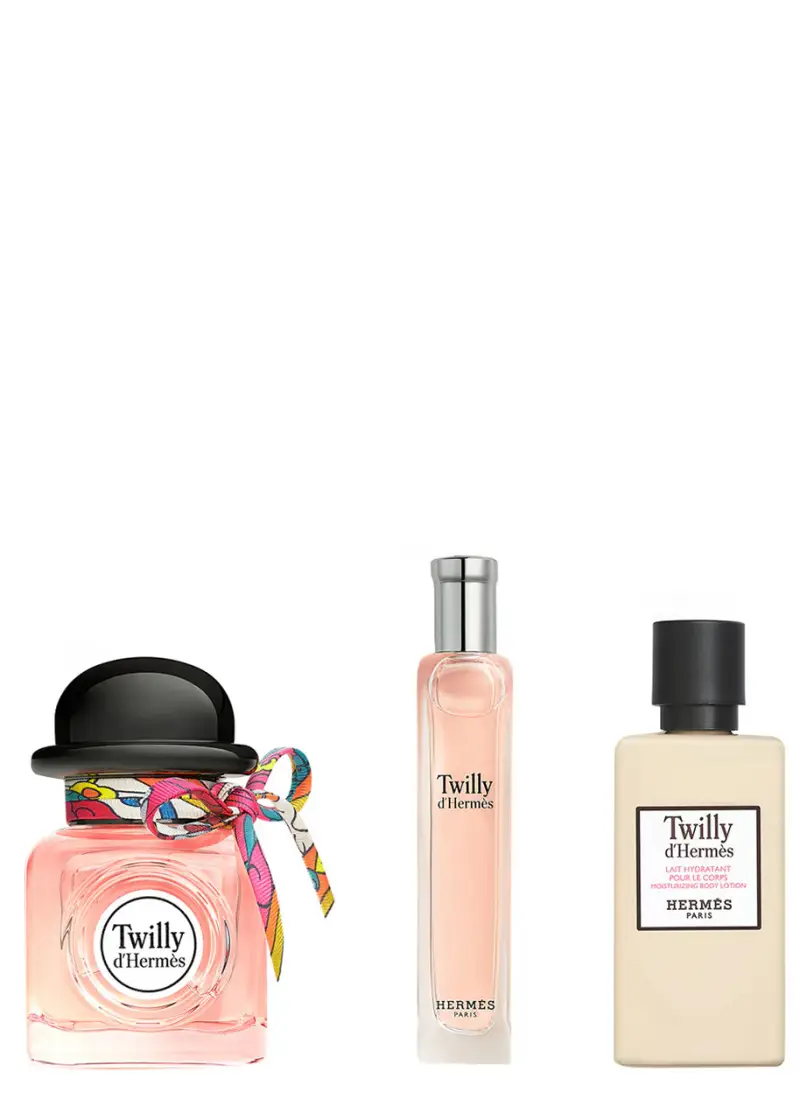 Cofanetto Hermes Twilly d Eau De Parfum da donna 50 ml + Twilly d Eau De Parfum da donna 15 ml + Twilly d lozione corpo Body 40 ml