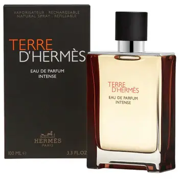 Cofanetto regalo Hermes Terre D´Hermes Intense Eau de Parfum 100 ml, Balsamo dopobarba 40 ml e Eau de Parfum 15 ml 100ml