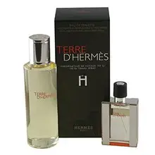 Cofanetto Terre D'Hermes eau de toilette 30 ml e riempimento Terre D'Hermes 125 ml - 30ml
