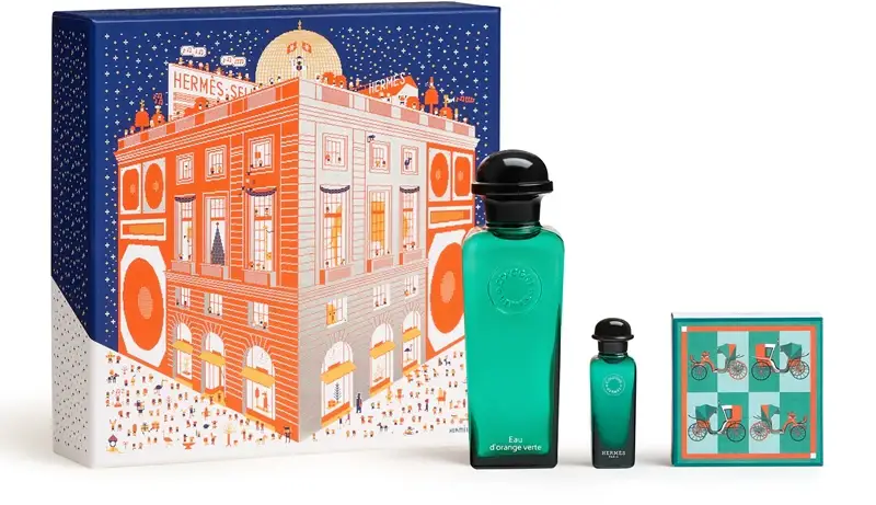 HERMÈS Eau d orange verte Eau de Cologne Set confezione regalo unisex