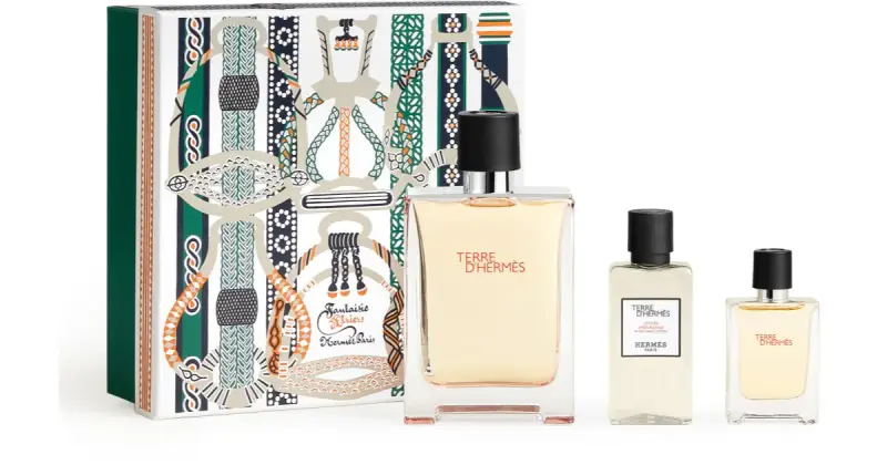 Terre D'Hermes Eau De Toilette Spray 100ml Set 3 pezzi
