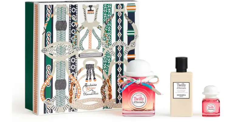 Hermes Set EDP 85 ml + Mini EDP 7, 5 ml + Lozione per il corpo 80 ml