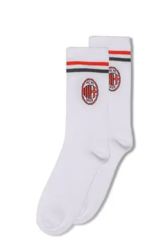 hermet A.C. Milan, Set Calze Sport, Pacco da 2, 2 Paia di Calzini, Unisex miniatura 2