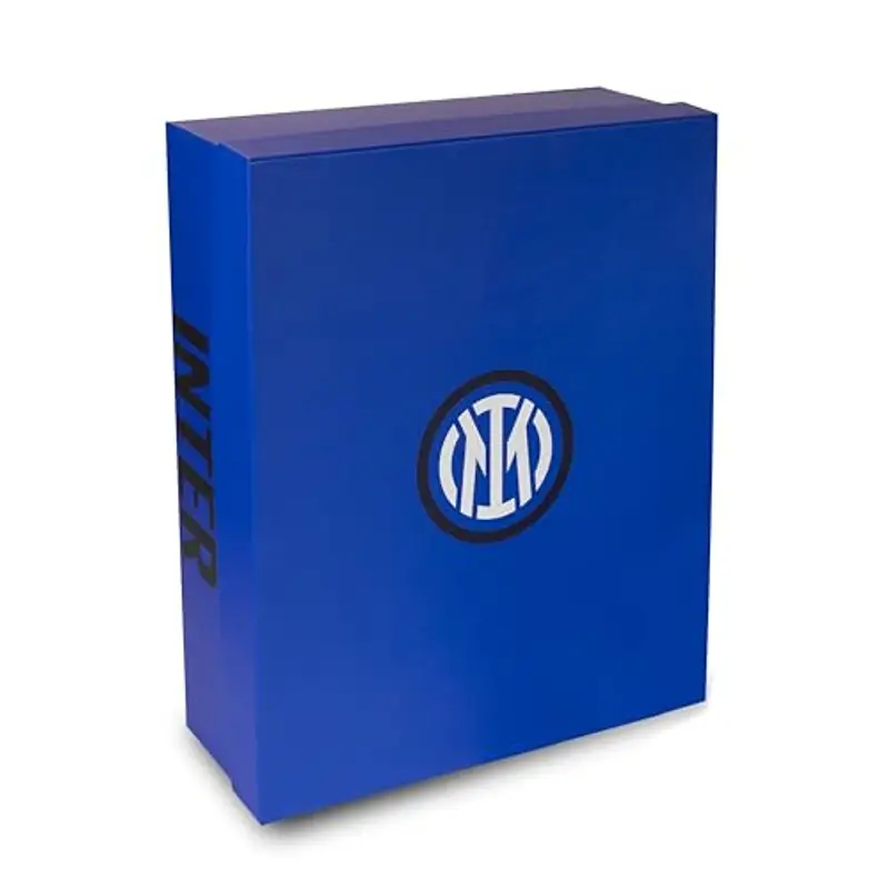 hermet Inter, Accappatoio con Cappuccio, Accappatoio Bambini e Ragazzi, Unisex, in Spugna 380 gsm, 100% Cotone, Logo miniatura 3