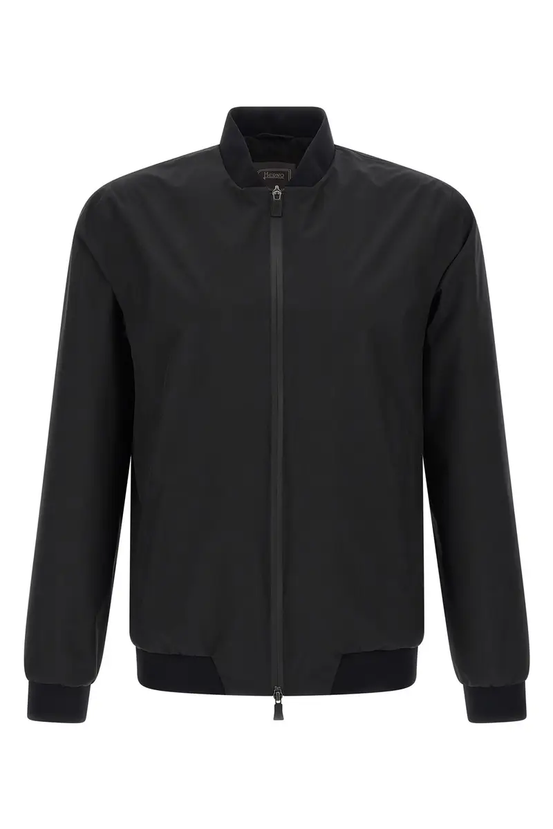 Herno Bomber Functional Nero in tessuto Pro-Meteo