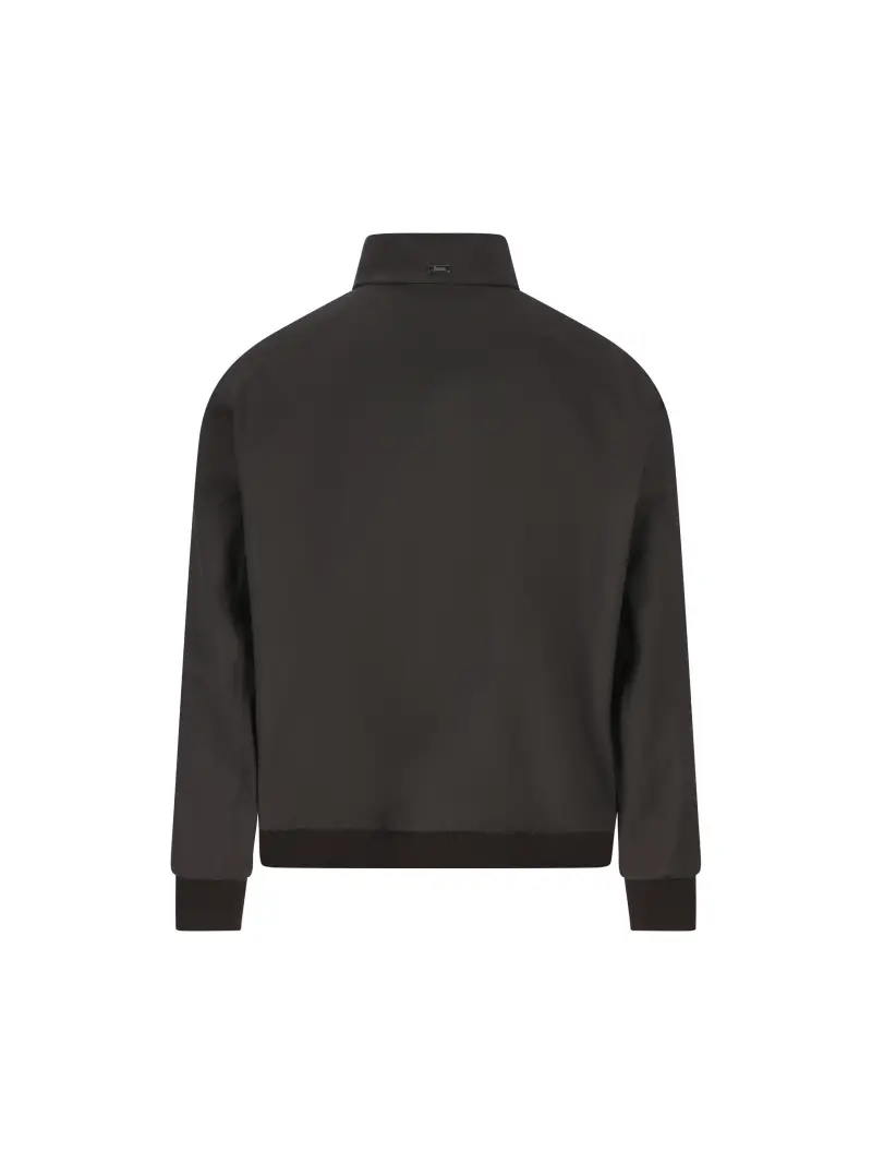 Bomber In Lana MARRONE miniatura 2