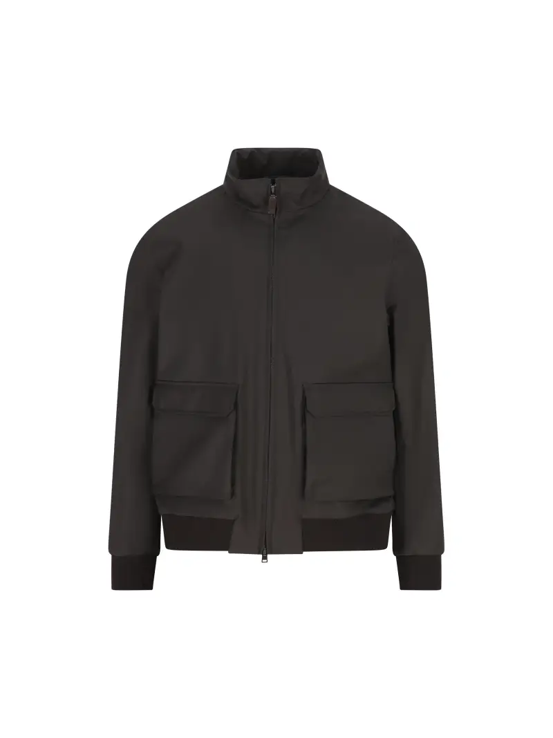 Bomber In Lana MARRONE