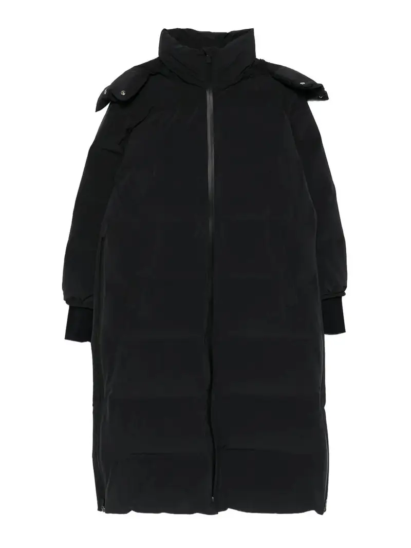 Cappotto lungo imbottito Nero