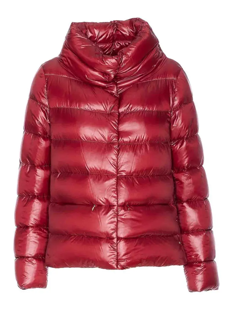 Giacca giù Rosso Scuro