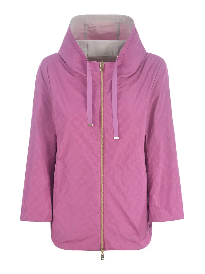 Giacca herno reversibile in taffettÃ Color Carne E Neutri