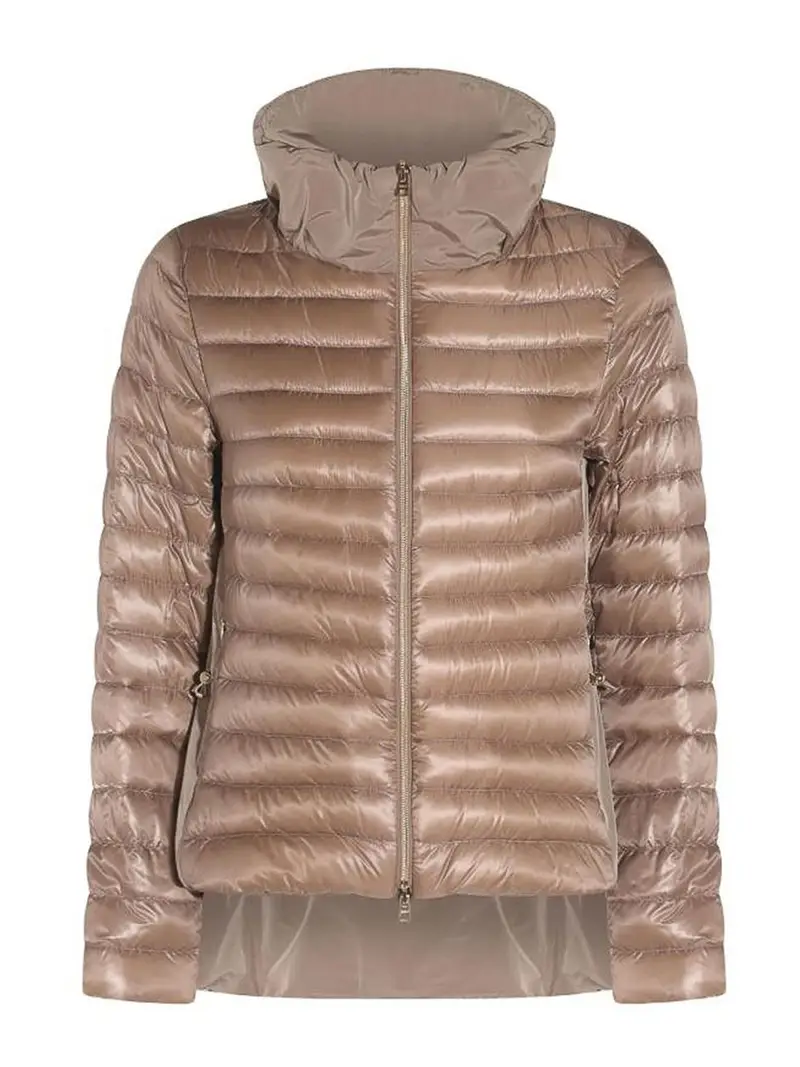 Giacca UltraLight in nylon Cammello