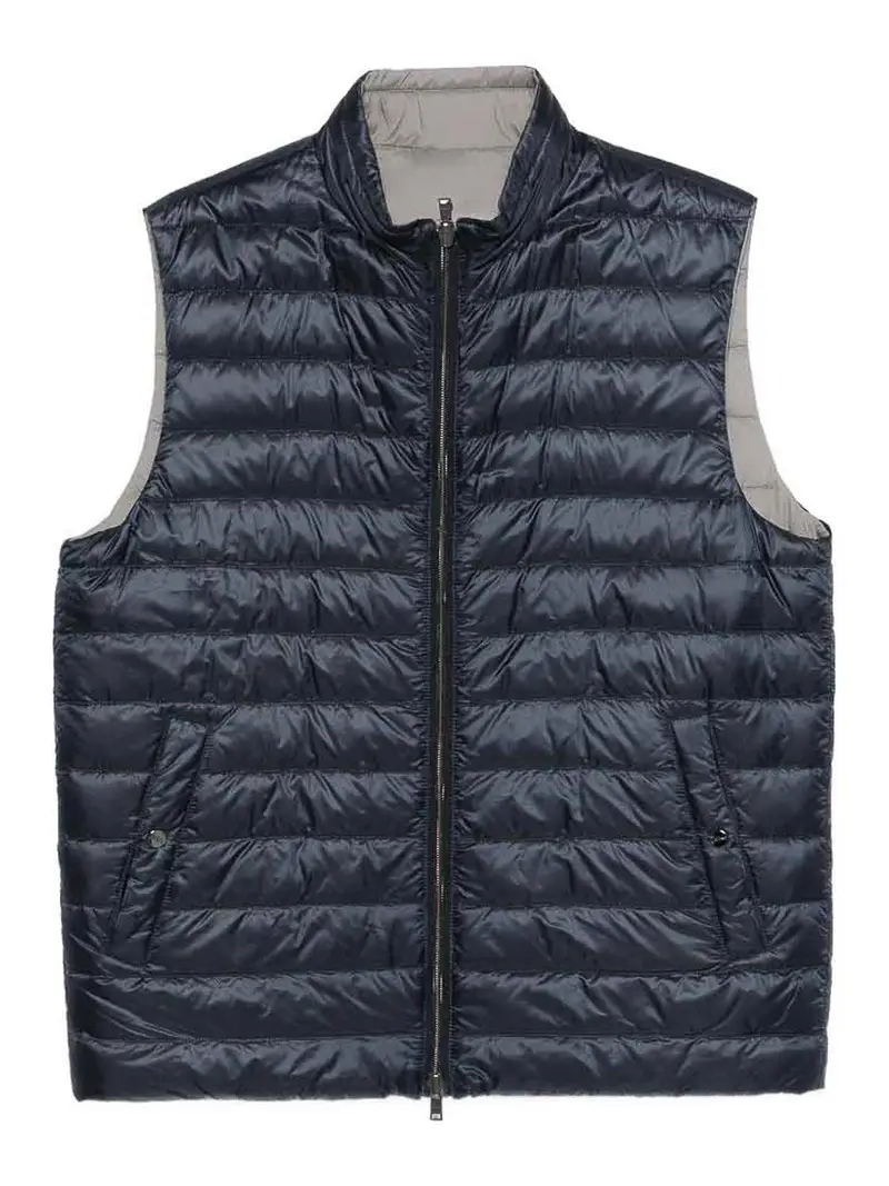 Herno Gilet Blu 4354597