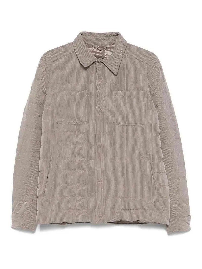 Overshirt `Seercrease` imbottite Grigio