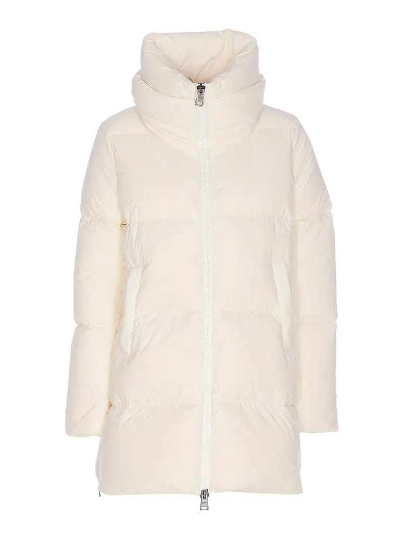 Piumino a forma di A Bianco