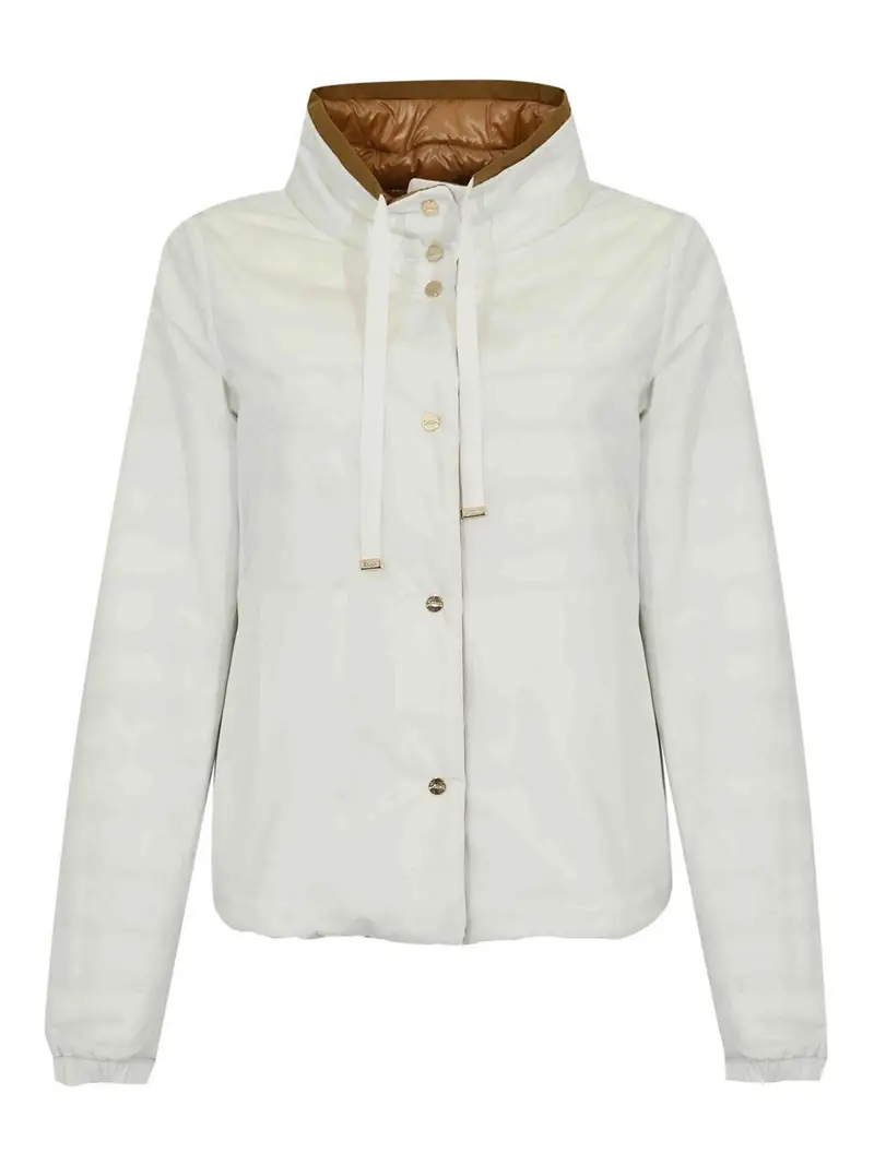 Piumino Cappa Reversibile Bianco