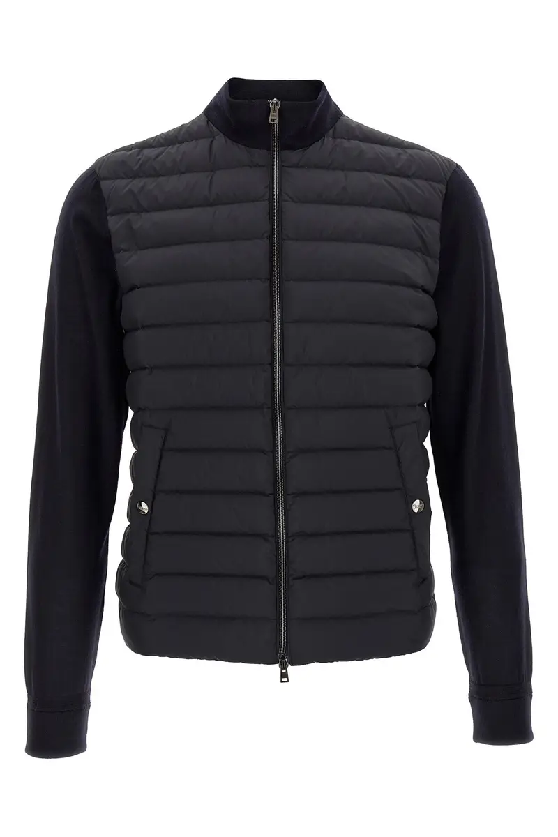 Piumino Combinato Blu