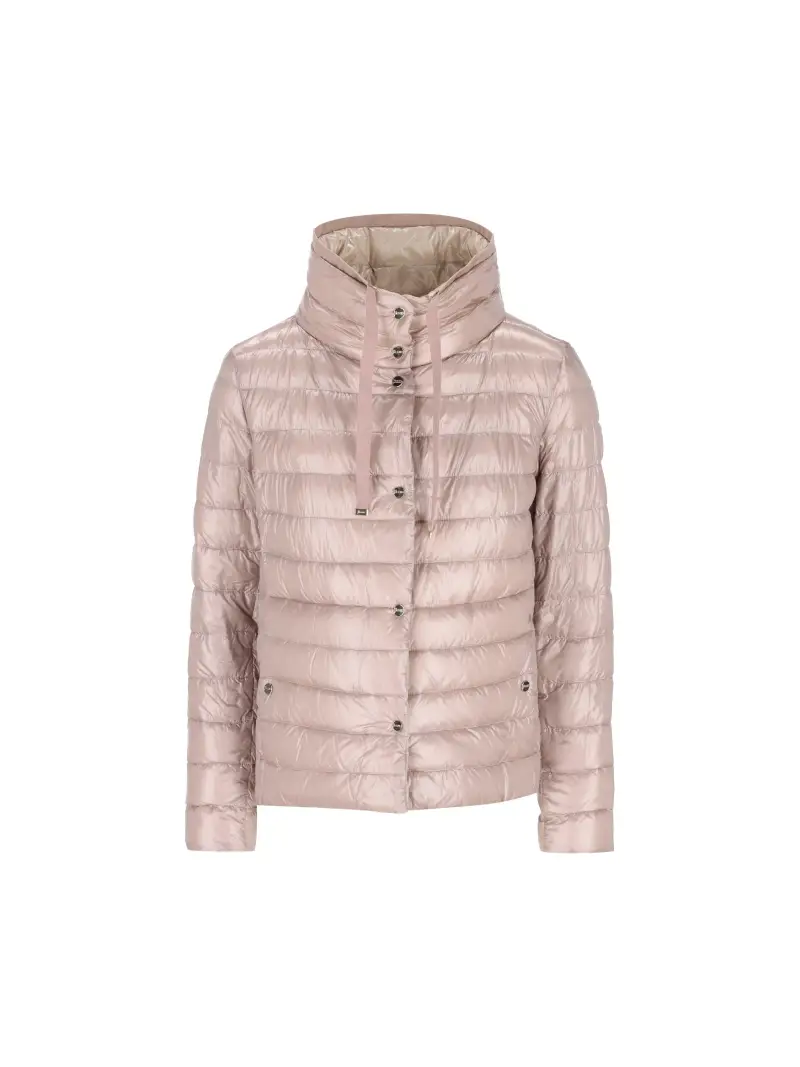 Piumino Corto Reversibile ROSA