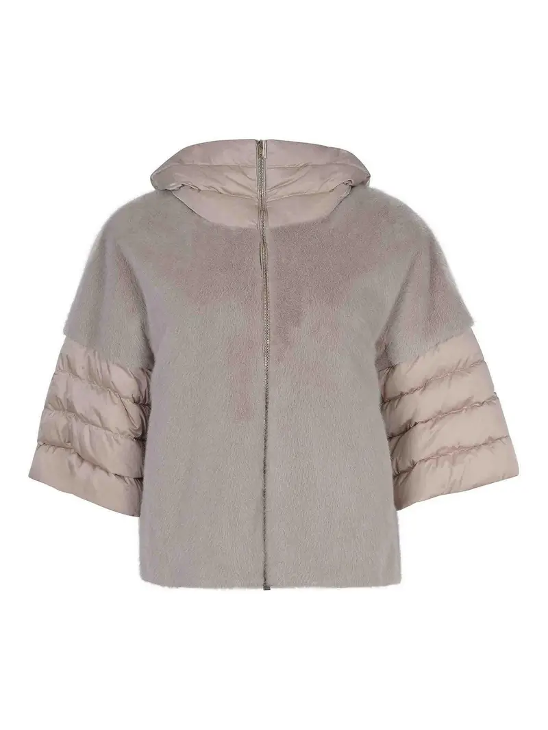 Piumino Realizzato In Nylon Giallo