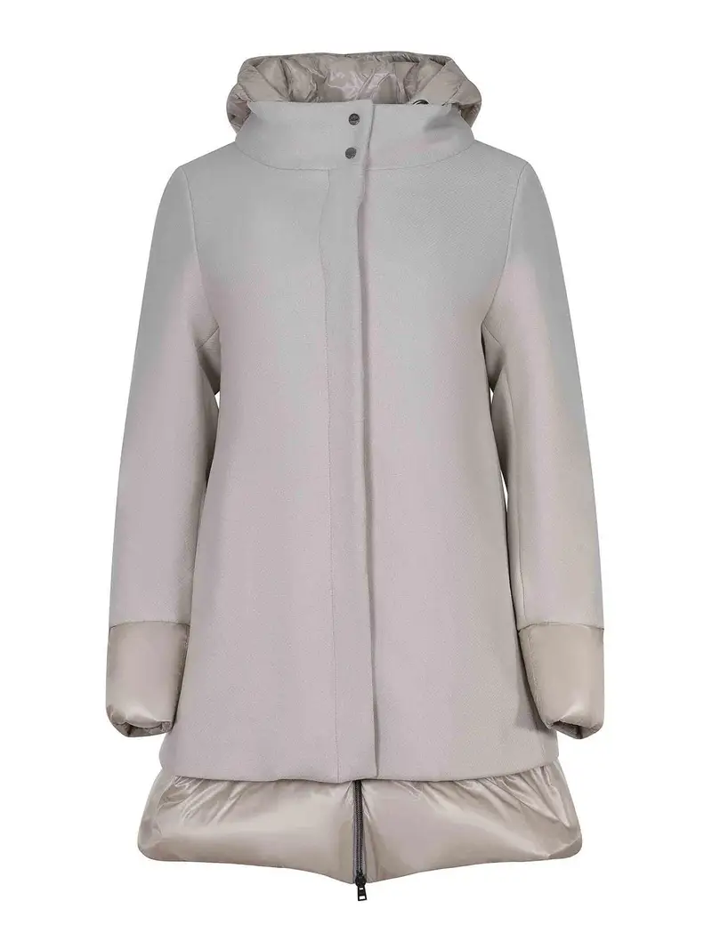 Piumino Realizzato In Nylon Ultraleggero Giallo