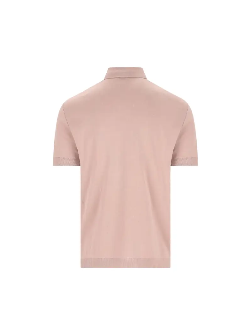 Polo In Cotone ROSA miniatura 2