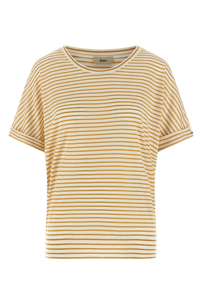 T-Shirt Righe Giallo